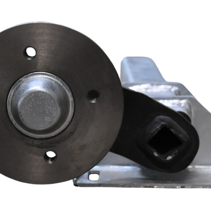 Schlegl Ongeremde torsie as - flensmaat 1250 mm >| 1850 mm - padmaat 900 >| 1400 mm - 750 kg - 4x100