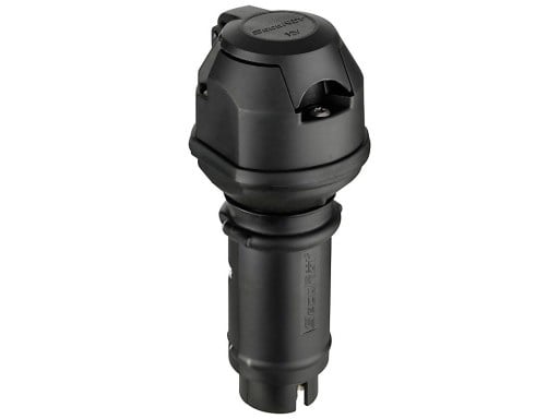 SECORÜT Spanningsomvormer - 24V > 12V - 7 polige stekkerdoos