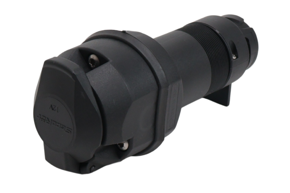 SECORÜT Spanningsverlager van 24 naar 12 Volt - 13 polige stekkerdoos