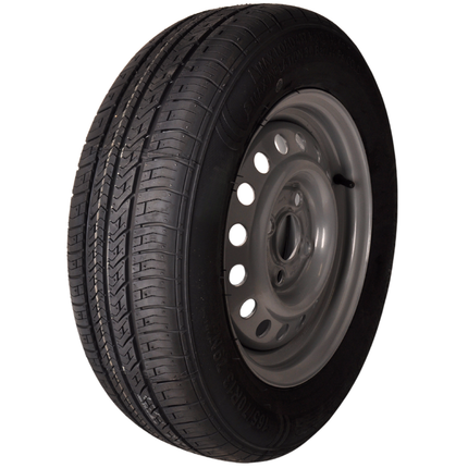 Security Compleet aanhanger wiel - 165/70R13 - steekmaat: 4x100 - draagvermogen: 437kg - naafdiameter: 57 mm
