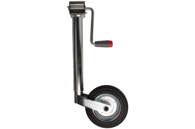 Simol Premium Neuswiel - 48 mm - zijslinger en rubber wiel op stalen velg