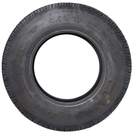 Starco Tubeless band aanhanger - 4.50-10 - draagvermogen: 400 kg - 6PR