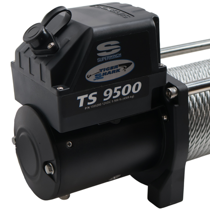 Superwinch Elektrische lier 3500 kg - 28 meter staalkabel inclusief haak en kabelrollen