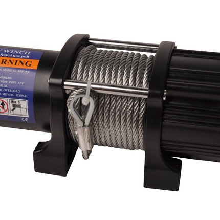 Trailer Gear Elektrische Lier 2045 kg inclusief staalkabel & haak