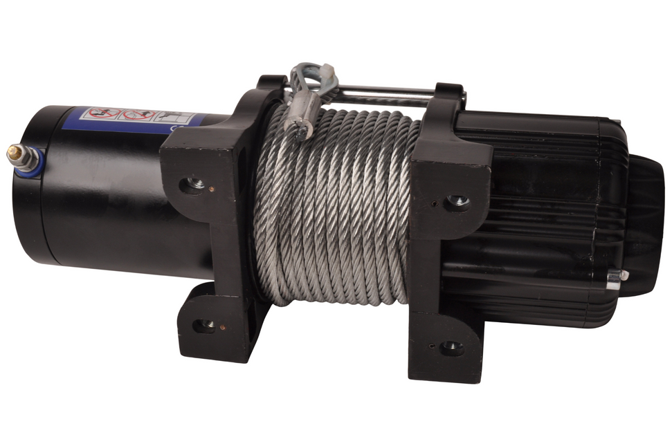 Trailer Gear Elektrische Lier 2045 kg inclusief staalkabel & haak