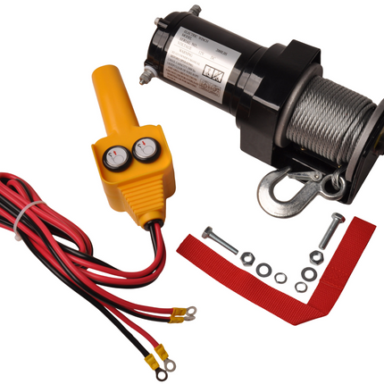 Trailer Gear Elektrische Lier 900 kg met staalkabel & haak