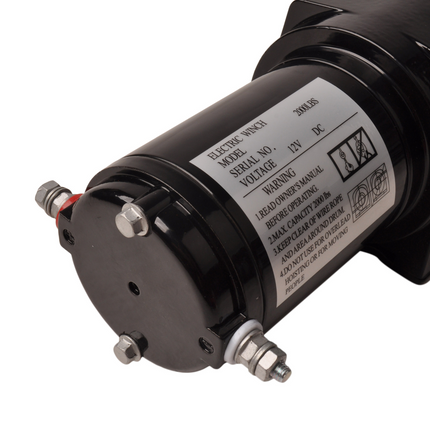 Trailer Gear Elektrische Lier 900 kg met staalkabel & haak