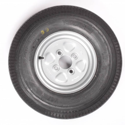 Vredestein Compleet aanhanger wiel - 5.00-10 - Vredestein - steekmaat: 4x100 - draagvermogen: 450 kg - naafdiameter: 57 mm - 6PR