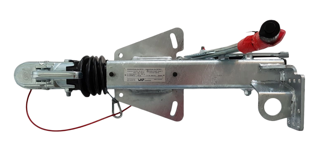 WAP Peitz oplooprem aanhanger - WAP 35 - trekvermogen: 1750 > 3500 kg - incl. neuswielconsole