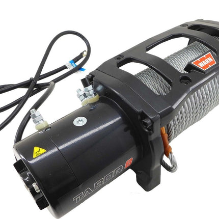 Warn Elektrische lier 3600 kg  - 29 meter staalkabel inclusief haak en kabelrollen