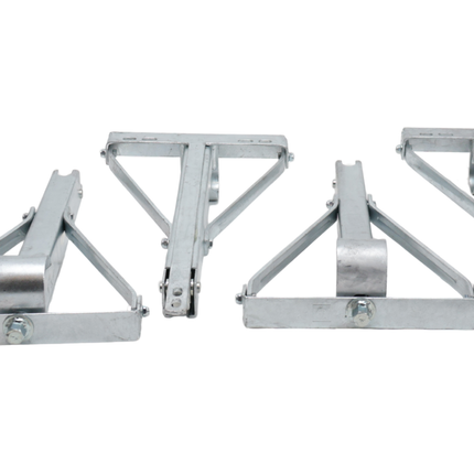 Winterhoff Set van 4 Winterhoff uitdraaisteunen - maximaal draagvermogen: 450 kg