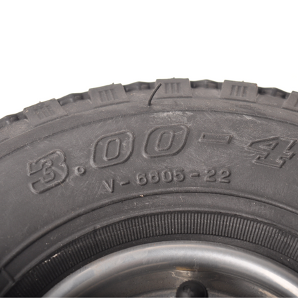 Winterhoff Winterhoff Los wiel voor neuswiel met  stalen velg -  luchtband 260x85 mm - 200 kg maximaal draagvermogen - naafdiameter 20 mm