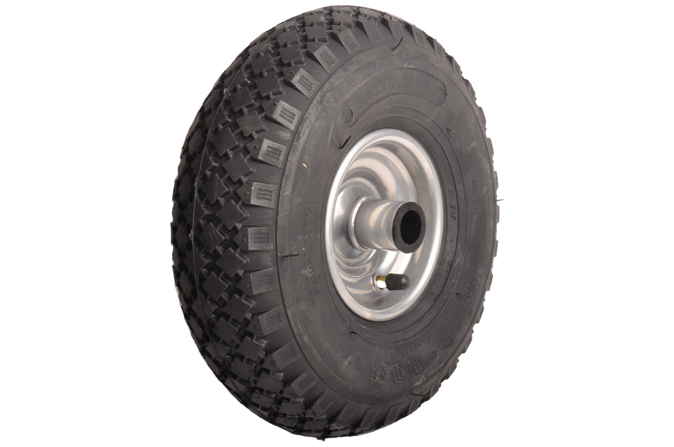 Winterhoff Winterhoff Los wiel voor neuswiel met stalen velg - luchtband 3.00-4 mm - 200 kg maximaal draagvermogen - naafdiameter 20 mm
