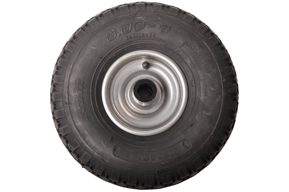 Winterhoff Winterhoff Los wiel voor neuswiel met stalen velg - luchtband 3.00-4 mm - 200 kg maximaal draagvermogen - naafdiameter 20 mm