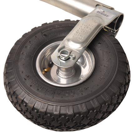 Winterhoff Winterhoff neuswiel met luchtband 48 mm - stalen velg - 150 kg maximaal draagvermogen
