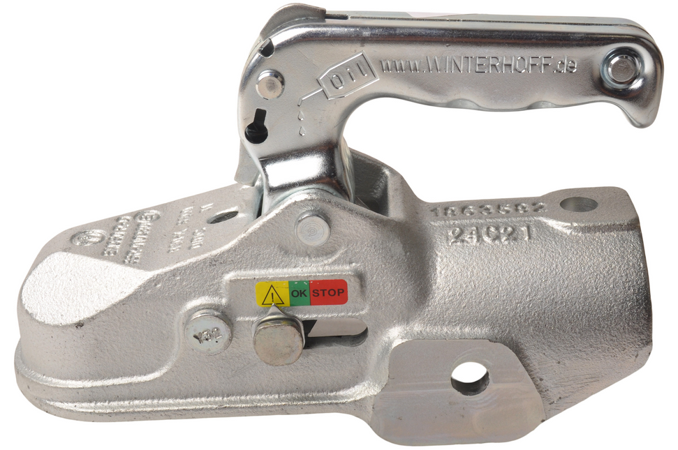 Winterhoff Winterhoff/Albe EM350RD - rond 65 mm - 3500 kg - geremde koppeling